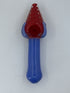 5 Inch Glass Pipe - Strawberry