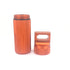 Premium orange smell proof and waterproof stash jar.