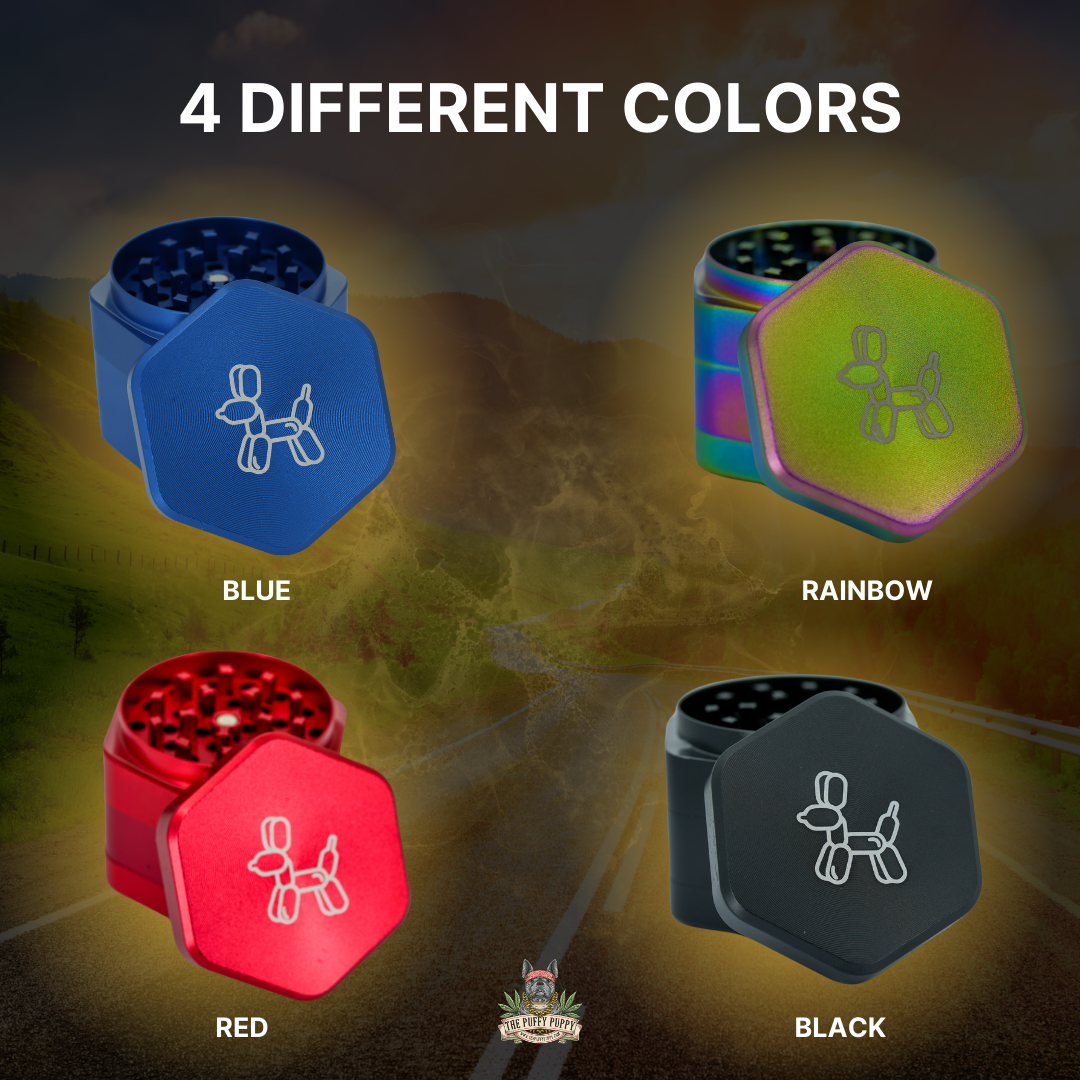 The MagHex Grinder four different colors