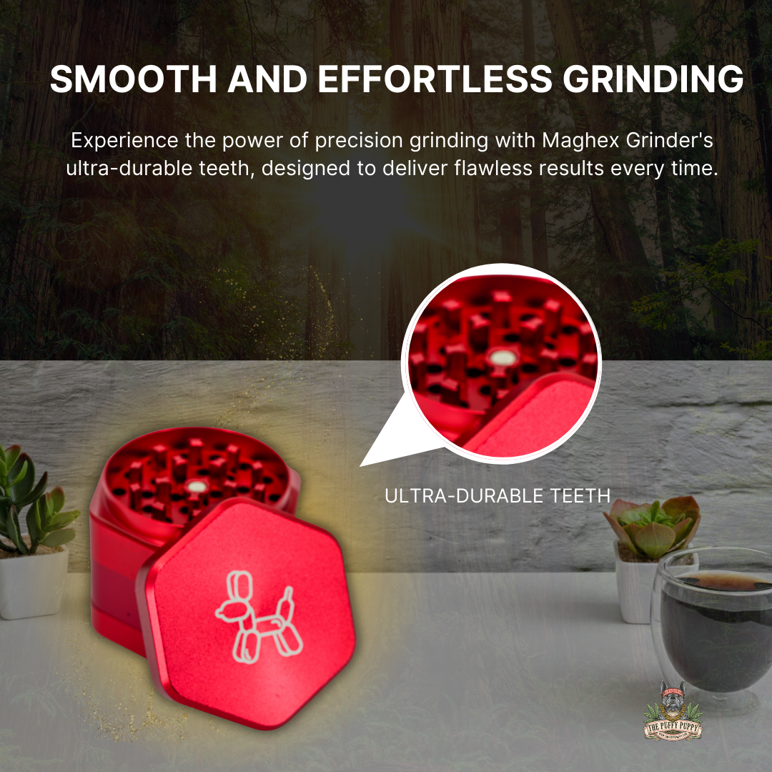 The MagHex Grinder smooth and effortless grinding