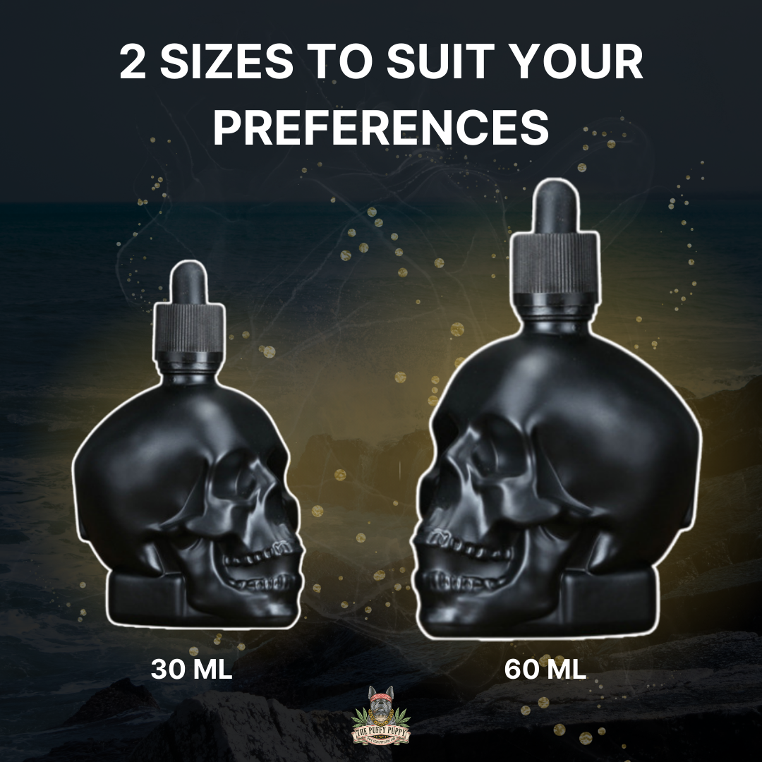 Yorick - Black Glass Tincture Bottles 2 sizes