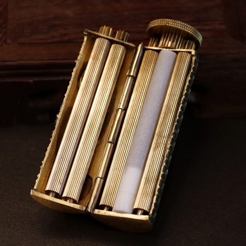 Vintage J Roller, Brass Cigarette Rolling Machine, Pure Copper Joint R –  Lowkey 420